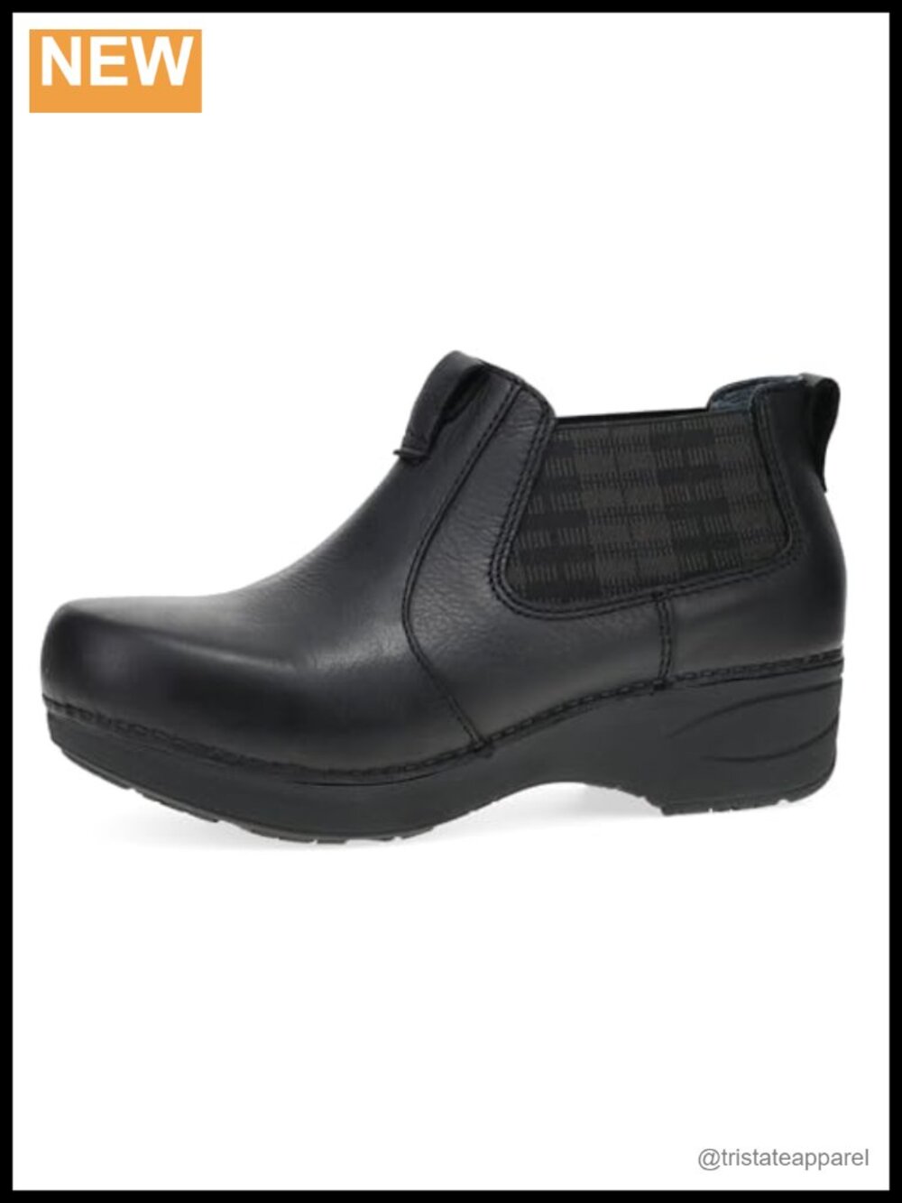 Dansko XP 2.0 Bootie Leather Ankle Boot Slip-On Platform Heel Water Resistant